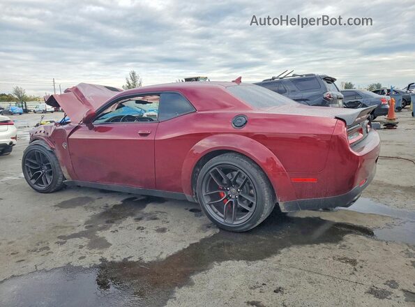 2C3CDZC99JH149704 2018 DODGE CHALLENGER Red Tył prawy