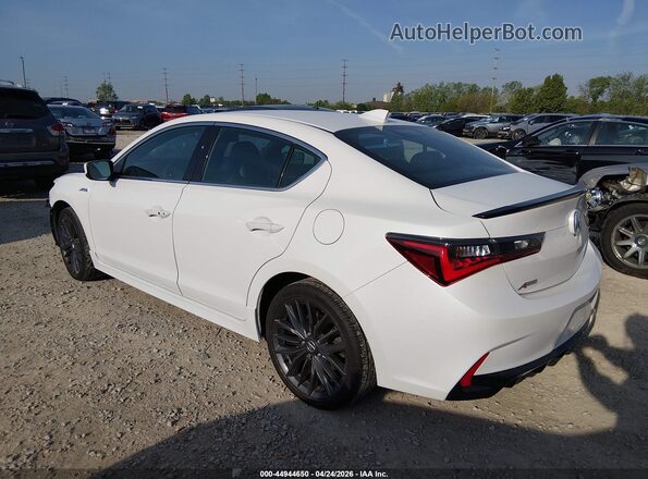 19UDE2F89LA009727 2020 ACURA ILX Белый Задняя левая четверть