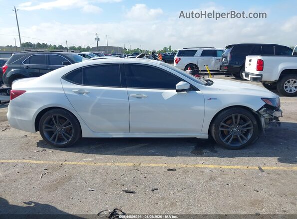 19UUB1F65KA006341 2019 ACURA TLX Белый Вид задней части салона