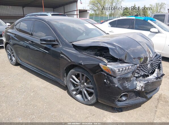 19UUB1F69KA005757 2019 ACURA TLX Black Front right