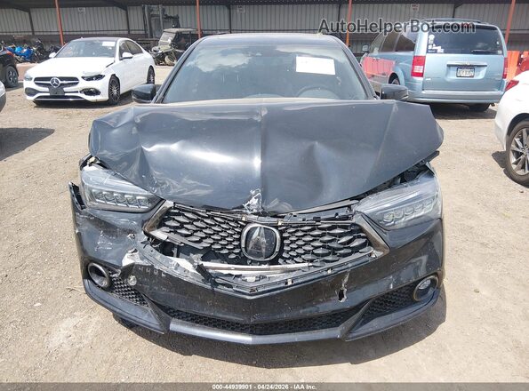 19UUB1F69KA005757 2019 ACURA TLX Black Instrument cluster view