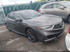 2020 Acura Tlx A-spec/a-spec W/red Leather Gray vin: 19UUB1F69LA008191