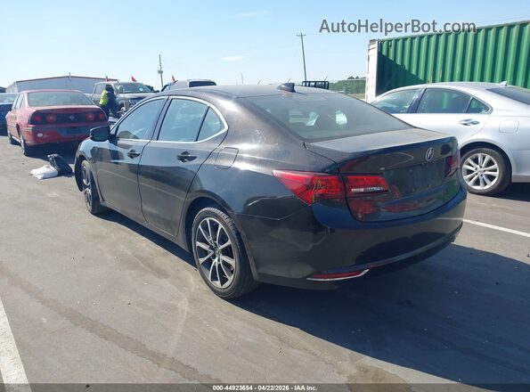 19UUB2F34GA006107 2016 ACURA TLX Black Tył lewy