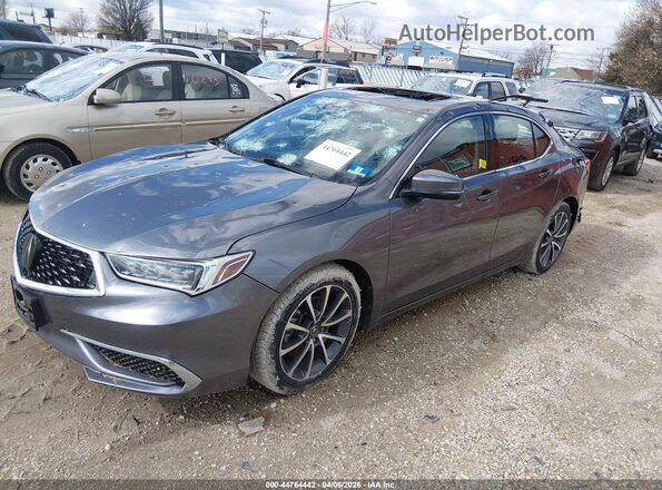 19UUB2F34KA001823 2019 ACURA TLX Gray წინა მარცხენა ხედი სამი მეოთხედიდან