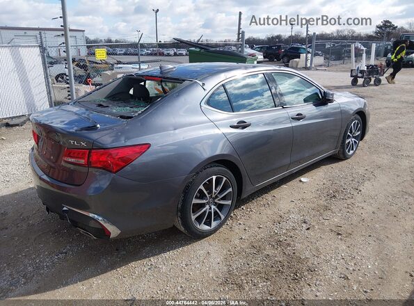 19UUB2F34KA001823 2019 ACURA TLX Gray უკანა მარჯვენა