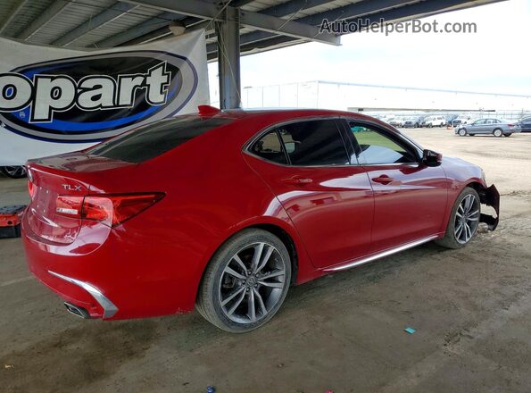 19UUB2F45KA001032 2019 ACURA TLX Красный Задняя правая четверть