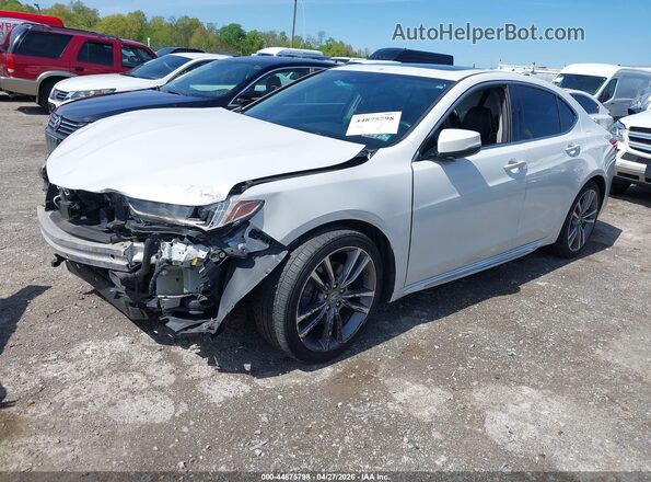 19UUB2F49KA010610 2019 ACURA TLX White Przód lewy