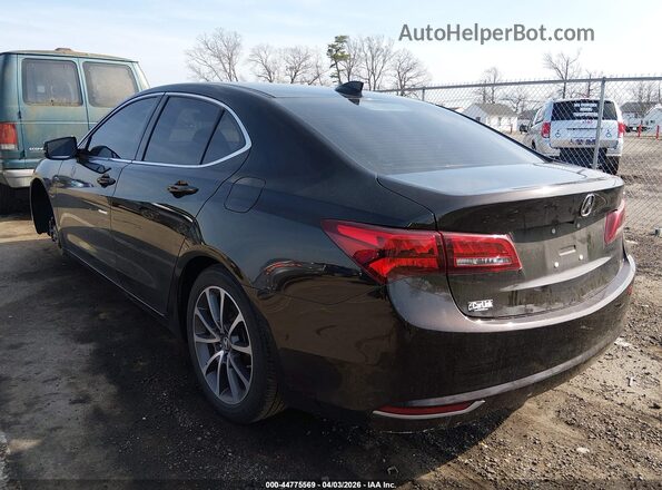 19UUB2F55HA006863 2017 ACURA TLX Черный Задняя левая четверть