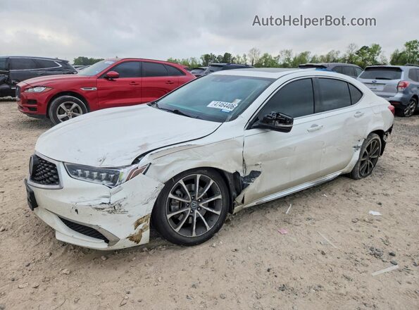 19UUB2F57JA005185 2018 ACURA TLX Белый Передняя левая четверть
