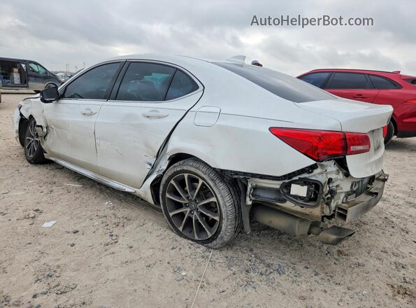 19UUB2F57JA005185 2018 ACURA TLX Белый Задняя левая четверть