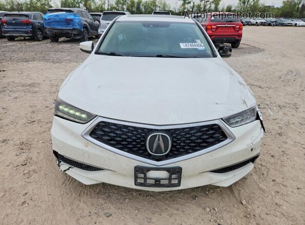19UUB2F57JA005185 2018 ACURA TLX Белый Вид спереди