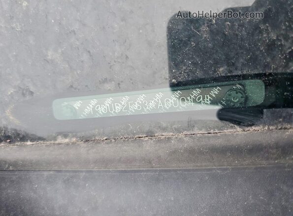 19UUB2F63KA000494 2019 ACURA TLX White Vista de la etiqueta del VIN
