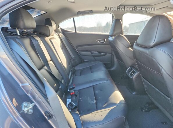 19UUB3F31KA802408 2019 ACURA TLX Gray Rear seats view