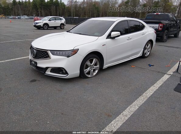 19UUB3F63KA002476 2019 ACURA TLX Белый Передняя левая четверть