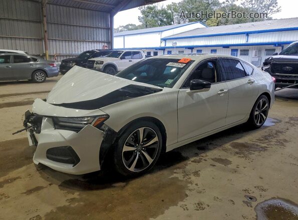 19UUB5F41RA000357 2024 ACURA TLX Белый Передняя левая четверть
