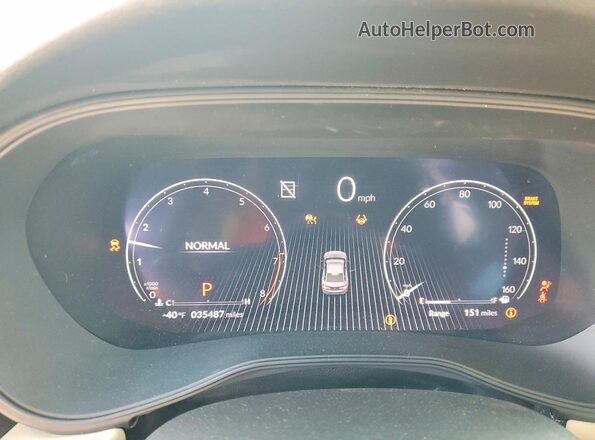 19UUB5F41RA000357 2024 ACURA TLX Белый Вид щитка приборов
