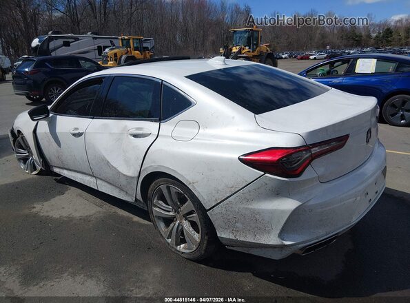 19UUB5F43MA007531 2021 ACURA TLX Белый Задняя левая четверть