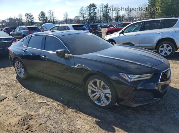 19UUB5F49MA011731 2021 ACURA TLX Черный Передняя правая четверть