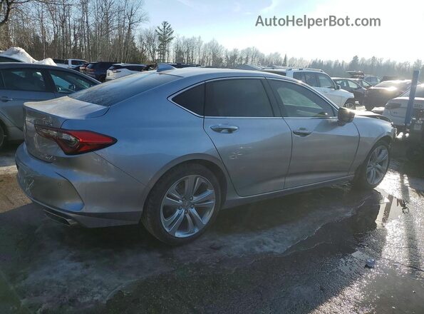 19UUB6F40MA802459 2021 ACURA TLX Silver Tył prawy
