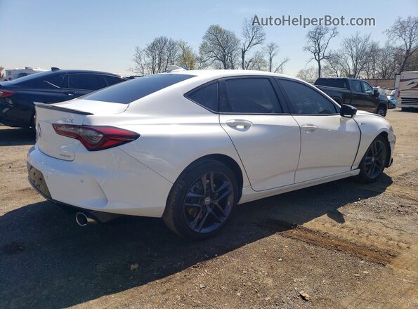 19UUB6F59SA004872 2025 ACURA TLX Белый Задняя правая четверть