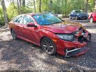 2020 Honda Civic Ex Red vin: 19XFC1F33LE017251