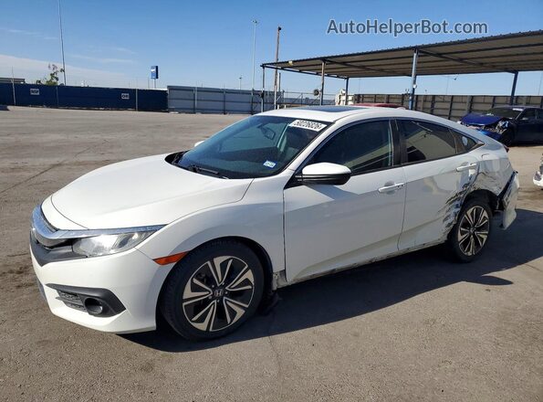 19XFC1F79GE024584 2016 HONDA CIVIC Белый Передняя левая четверть