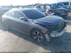 2016 Honda Civic Touring Gray vin: 19XFC1F91GE013371