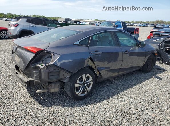 19XFC2F52GE095730 2016 HONDA CIVIC Серый Задняя правая четверть