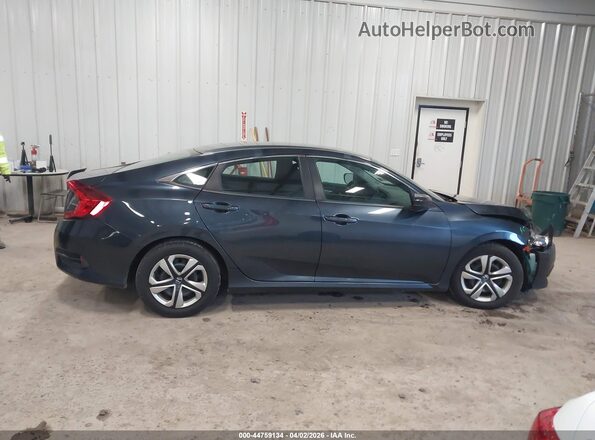 19XFC2F52GE246470 2016 HONDA CIVIC Синий Вид задней части салона