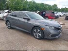 2019 Honda Civic Lx Gray vin: 19XFC2F69KE010304