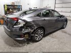 2017 Honda Civic Ex Gray vin: 19XFC2F72HE008766