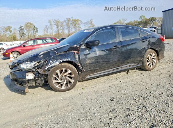 19XFC2F75GE245167 2016 HONDA CIVIC Черный Передняя левая четверть