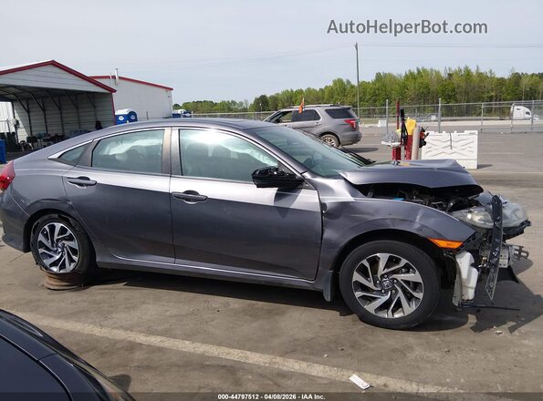 19XFC2F77GE098530 2016 HONDA CIVIC Серый Вид задней части салона