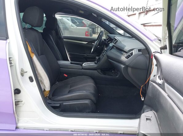 19XFC2F81LE019789 2020 HONDA CIVIC Белый Вид салона спереди