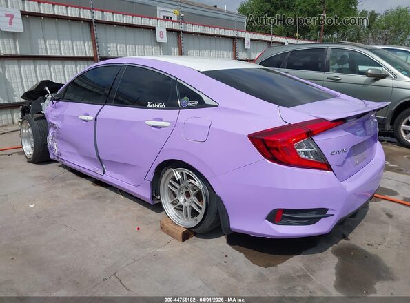 19XFC2F81LE019789 2020 HONDA CIVIC Белый Задняя левая четверть