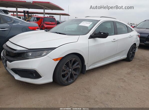 19XFC2F87LE212366 2020 HONDA CIVIC White Передня ліва чверть