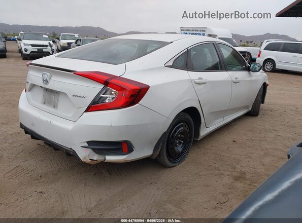 19XFC2F87LE212366 2020 HONDA CIVIC White Задня права чверть