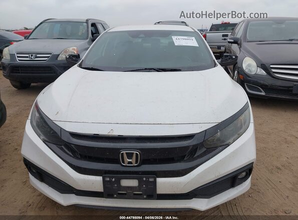 19XFC2F87LE212366 2020 HONDA CIVIC White Вид спереду