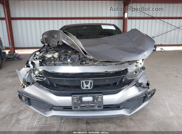 19XFC2F89KE212822 2019 HONDA CIVIC Серебряный Вид задней части салона