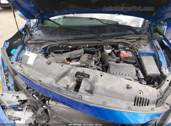 19XFC2F89ME001459 2021 HONDA CIVIC Blue Widok z tyłu