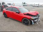 2022 Honda Civic Sport Красный vin: 19XFL2H87NE021661