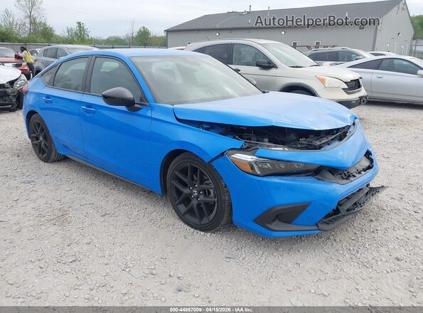 19XFL2H87PE010761 2023 HONDA CIVIC Blue Передня права чверть