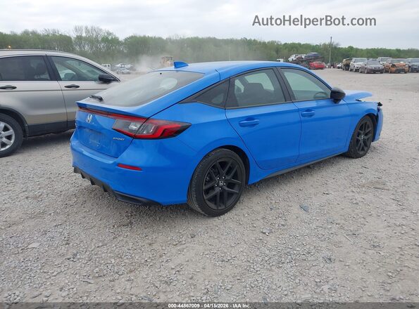 19XFL2H87PE010761 2023 HONDA CIVIC Blue Задня права чверть