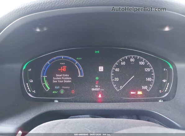 19XZE4F57LE007347 2020 HONDA INSIGHT Серый Вид задних сидений