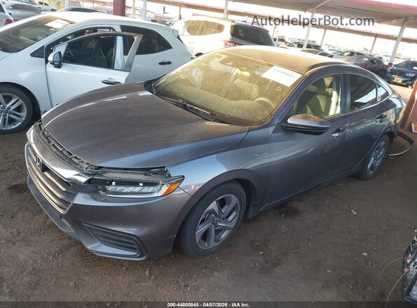 19XZE4F57LE007347 2020 HONDA INSIGHT Серый Передняя левая четверть