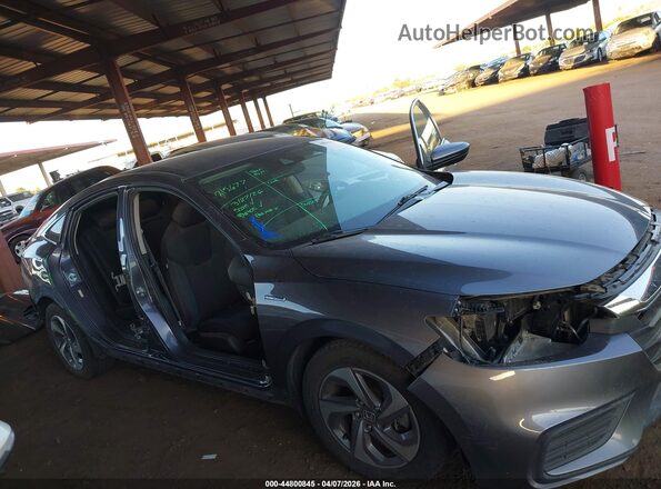 19XZE4F57LE007347 2020 HONDA INSIGHT Серый Вид спереди