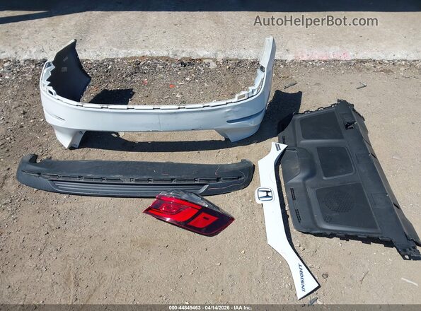 19XZE4F92ME006403 2021 HONDA INSIGHT Белый Вид щитка приборов