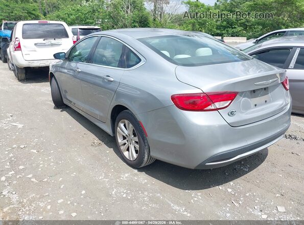 1C3CCCAB0GN112403 2016 CHRYSLER 200 Gray უკანა მარცხენა