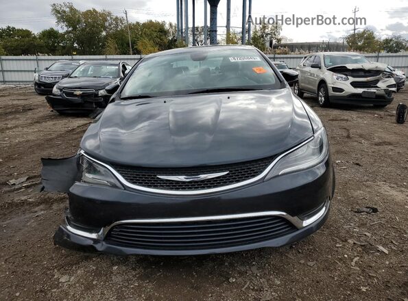 1C3CCCAB0HN507795 2017 CHRYSLER 200 Серый Вид спереди