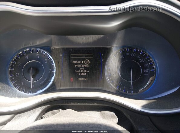1C3CCCAB1GN145586 2016 CHRYSLER 200 Черный Вид задних сидений